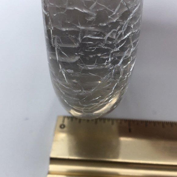 Vintage Lucite Bangle Wide Chunky Dome Asymetrical Bangle Bracelet - Picture 8 of 10